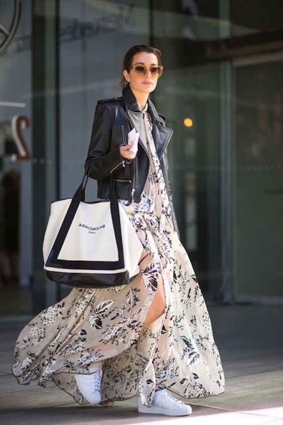 baskets robe longue