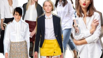 comment porter la chemise blanche