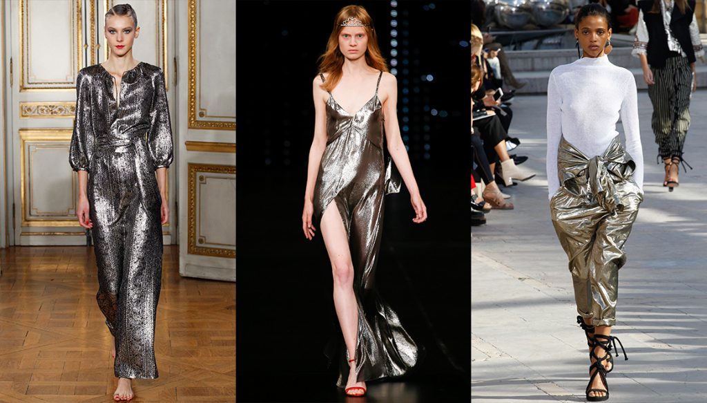 le lamé tendance printemps 2