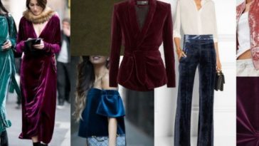 comment porter le velours