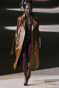 tendances de mode trench cuir