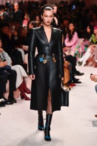 tendances de mode trench cuir