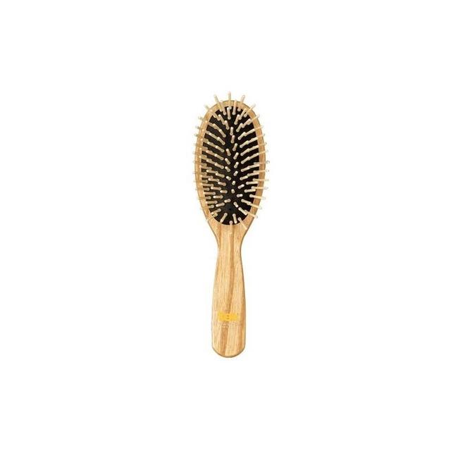 brosse cheveux bois
