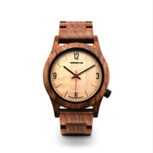 cadeaux éco-responsables montre bois