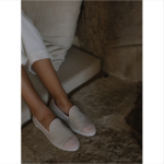 cadeau eco responsable pantoufles femme