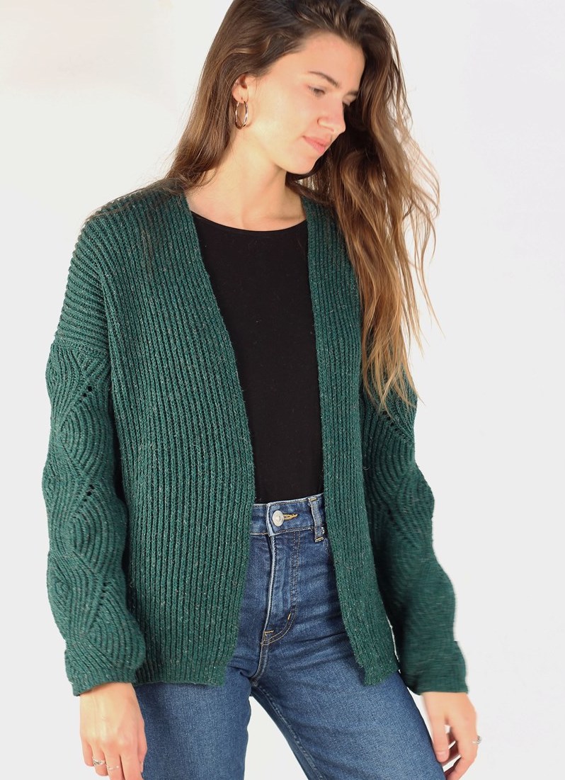gilet éthique pull éco responsable
