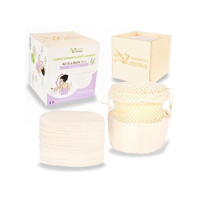 lingette demaquillante tissu tendances emma zero dechet