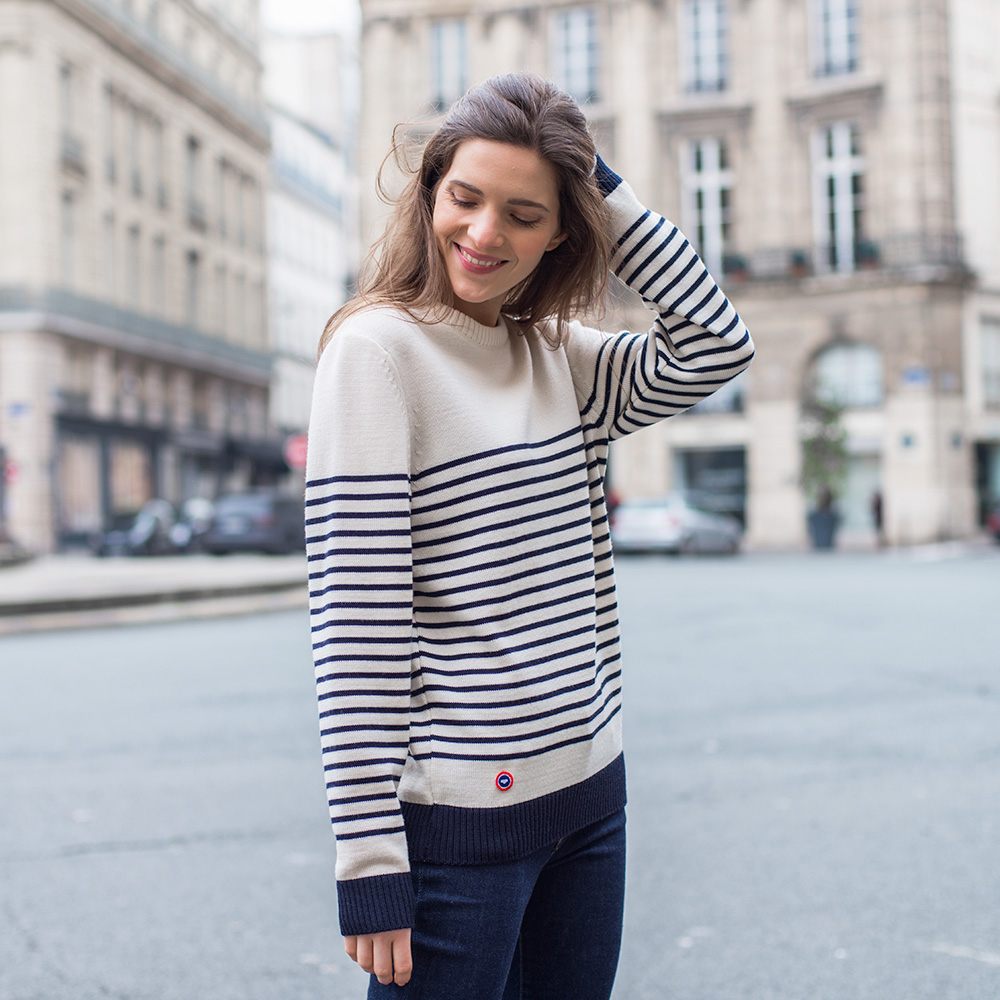 pull marinière made in france