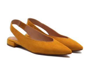 ballerines couleur safran