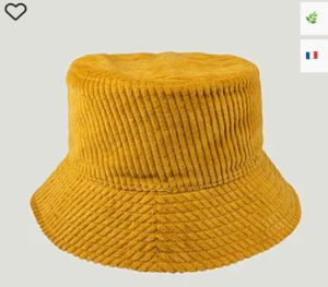 bob velours jaune