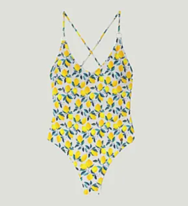 maillot de bain citron