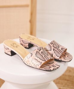 mules eco responsables rose