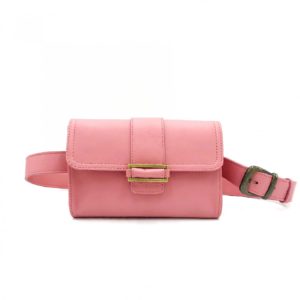 pochette ceinture rose